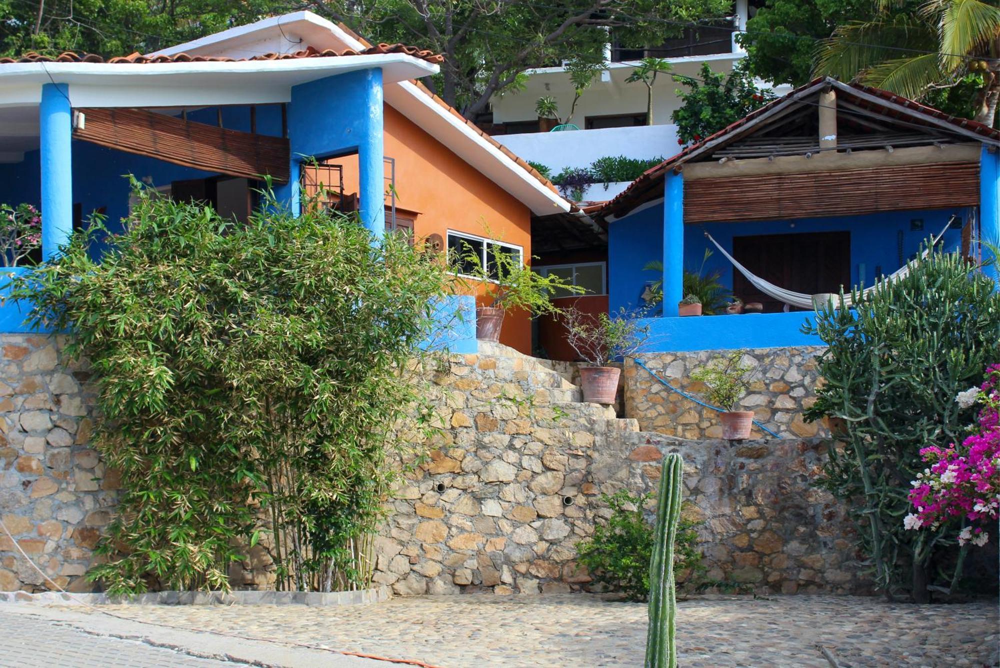 Casa Azul Hotel San Agustinillo Bagian luar foto