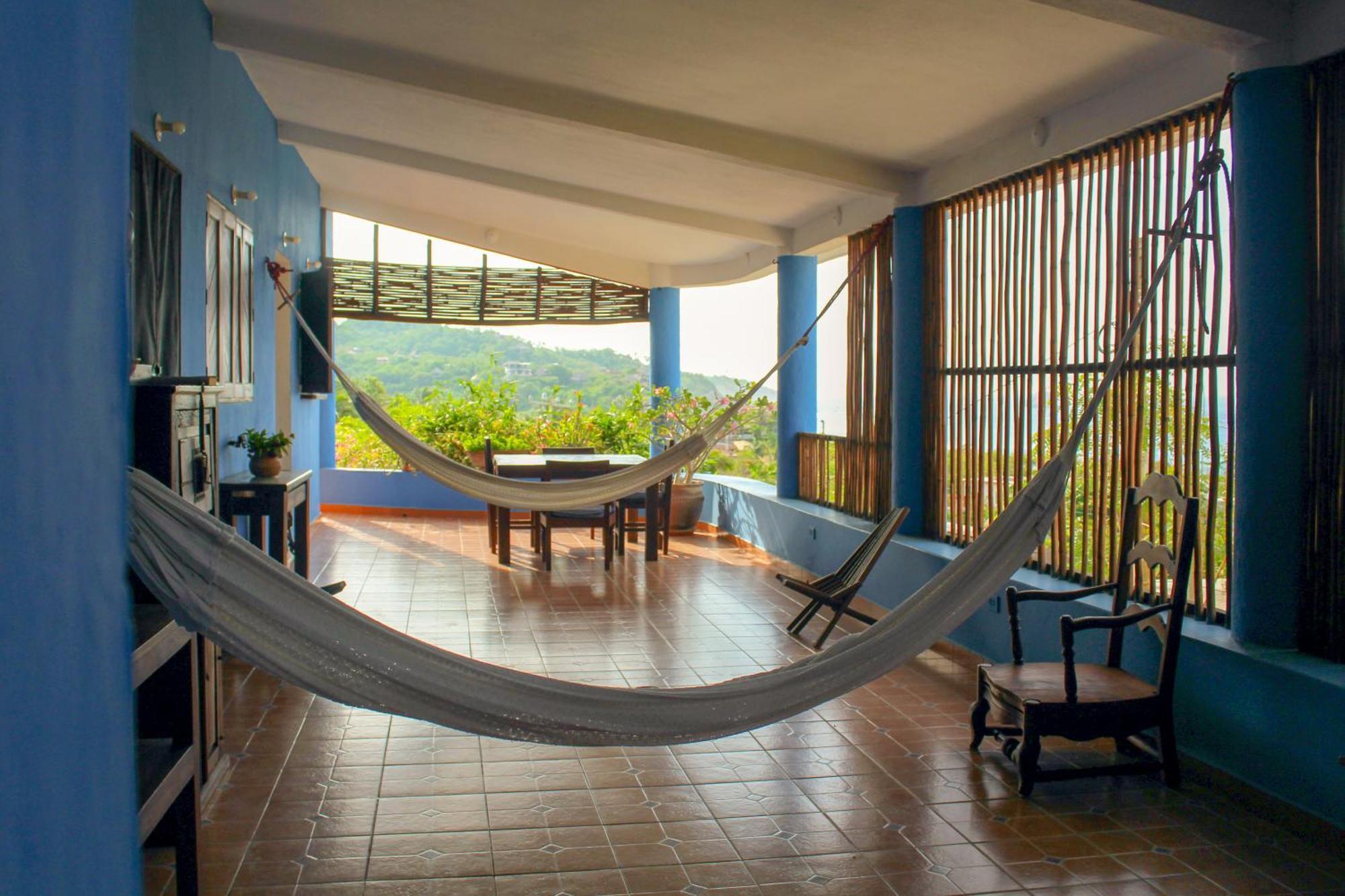Casa Azul Hotel San Agustinillo Bagian luar foto