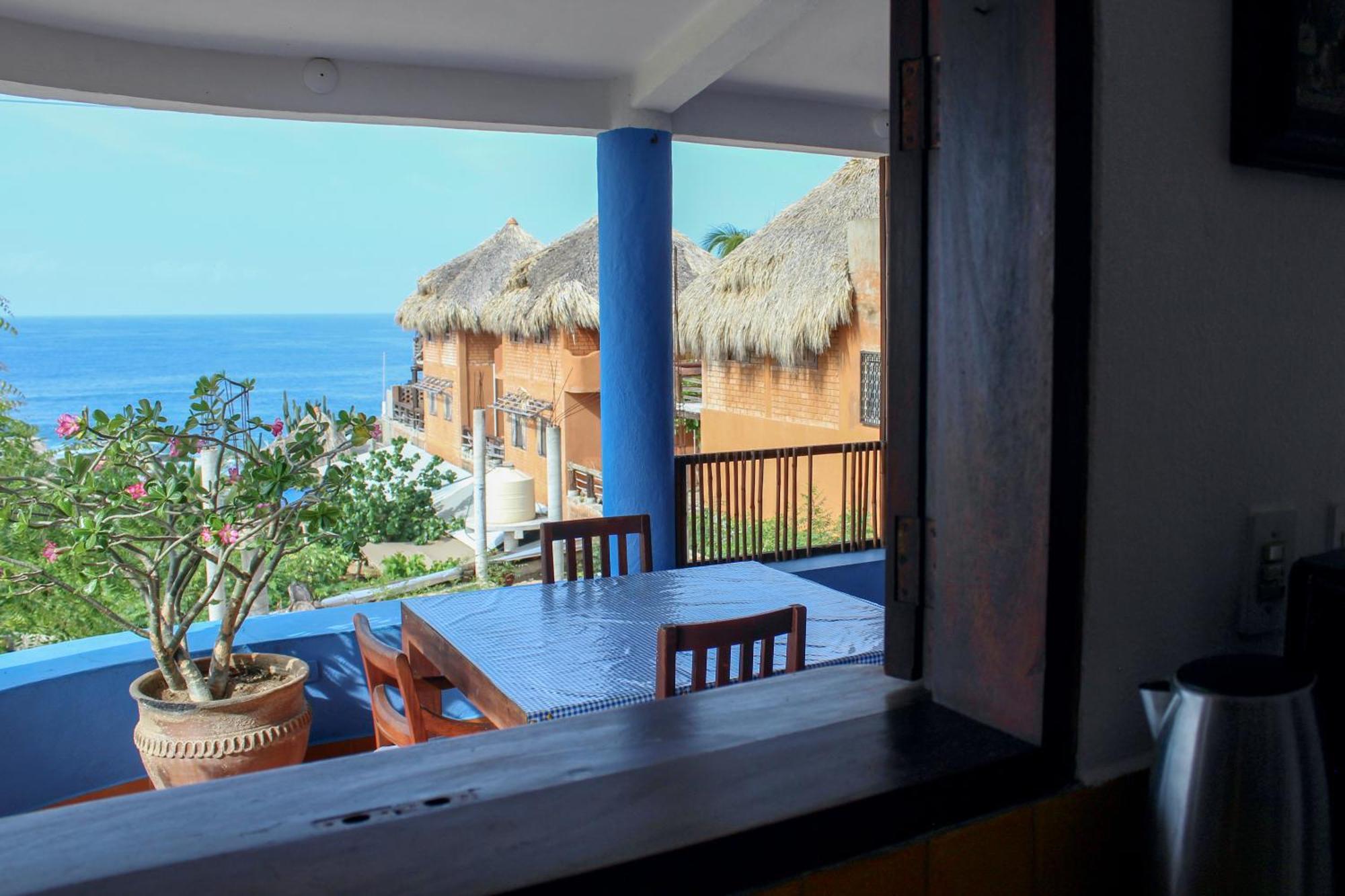 Casa Azul Hotel San Agustinillo Bagian luar foto