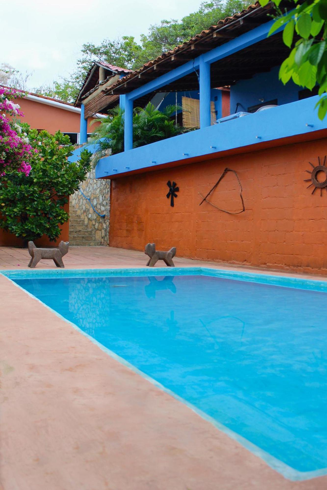 Casa Azul Hotel San Agustinillo Bagian luar foto