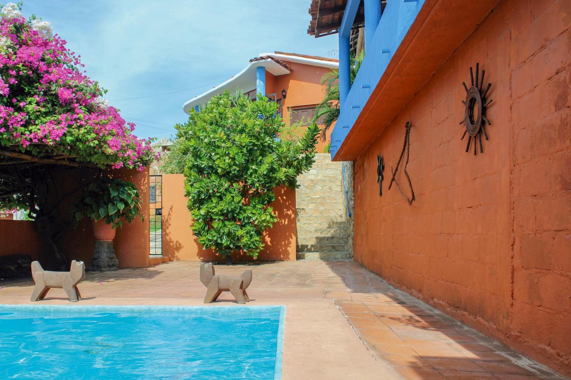Casa Azul Hotel San Agustinillo Bagian luar foto